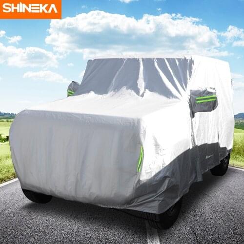 Exterior Accessories For Suzuki Jimny 2019+ Car Cover Outdoor Rainproof Dustproof Sun UV Protection Cover For Suzuki Jimny