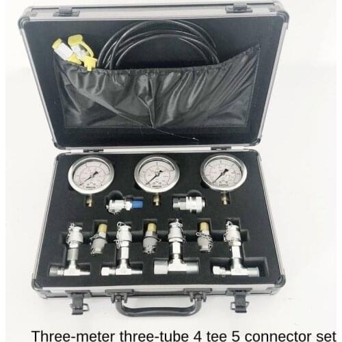 Excavator Hydraulic Oil Pressure Gauge Shockproof Pressure Gauge