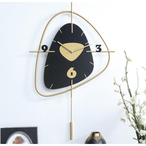 Europe Wall Clock Modern Design Metal Wood Digital Watch Home Decor For Living Room 3D Decoration Hanging Sticker Art