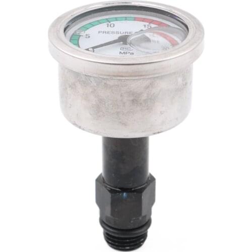 M14 Thread 0~25MPa Water Pump Pressure Gauge High Pressure Car Wash Pump Accessories Washer Cleaning Machine Fittings