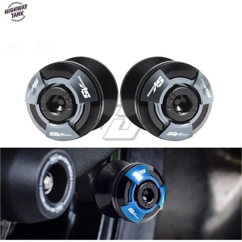 Motorcycle Accessories Swingarm Spools Slider Stand Screws Case for Suzuki SV1000 SV1000S 2003-2005
