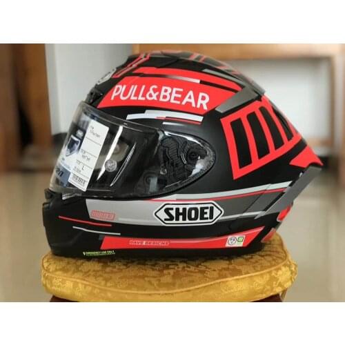2020 new SHOEI motorcycle helmet red ant anti-fog helmet racing motorcycle running helmet men and women