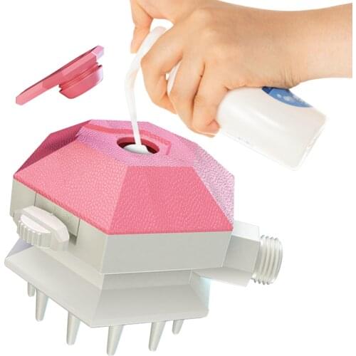 New Pets Shower Head Portable Multifunctional Sprinkler Handheld Shower Pets Comb for Dogs Cats Blue/Pink/Green/Yellow