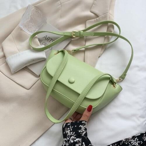 Retro Green Jelly Purses Casual Women Totes Leather Crossbody Bags Women Shoulder Bag Fashion Bolsa Sac Handbag for Women 2021