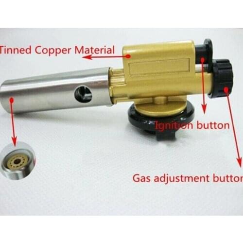Metal Ignition Electronic Flame Burners Gun Welding Gas Torch Lighter Heating