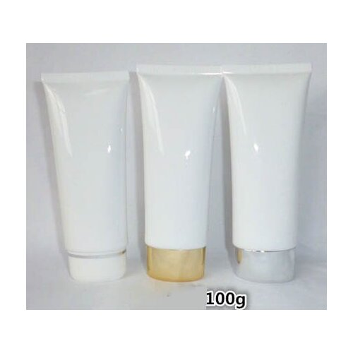 100ml Empty Storage Travel White Tube Cosmetic Hand Cream Lotion Containers Bottle 50pcs/lot