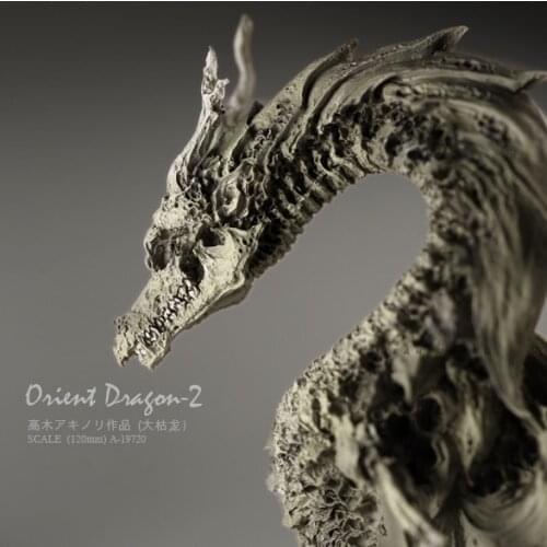 Resin Model China Dragon Bone Resin colorless (12CM) A-19720