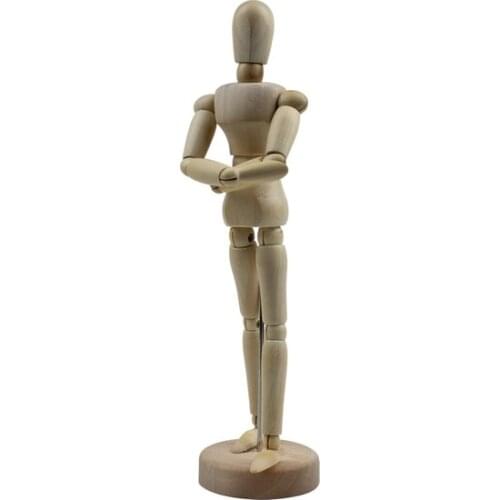 Modern Sure Business Educational Wooden Model Mannequin 20cm trinket baratija حلية орнаментальный