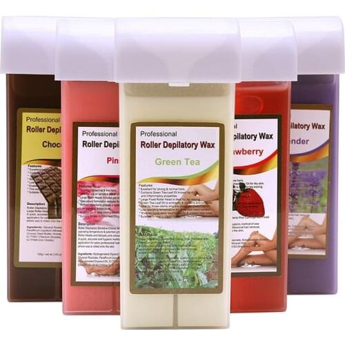 100g Hair Removal Wax For Depilation Hot Depilatory Cream Wax Cartridge Beeswax Warmer Waxing for Women Men Non-irritating