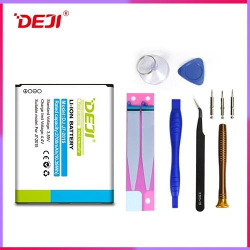 DEJI For SAMSUNG J7 2015 Battery Neo 2015 J7009 J7000 J7008 Real Capacity 3000mAh Internal Bateria
