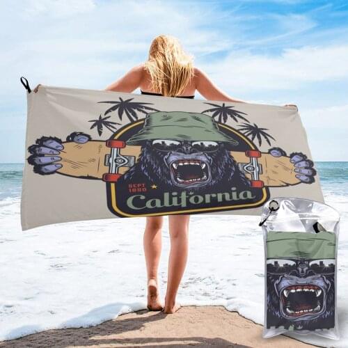 Wearable Bath Towel Skateboarding Vintage Label Soft and Absorbent Unique Towel for Hotel Home Bathroom Gifts Women Bathrob