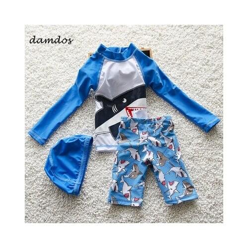 Bikini 2019 Boys Swimsuit Children Swimwear Kids Two Piece Sport Suit Swimwear Children Swimming Suit Bathing Suit Beach Wear