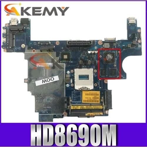 For DELL Latitude E6440 HD8690M Laptop Motherboard CN-07TTNJ 07TTNJ VAL91 LA-9932P SR17C 216-0841009 Notebook Mainboard DDR3