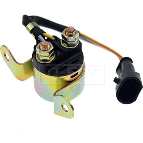For POLARIS Scrambler 500 2x4 Intl 2007-2009 Scrambler 500 4x4 2007-2012 Starter Solenoid Lgnition Key Switch Starting Relay
