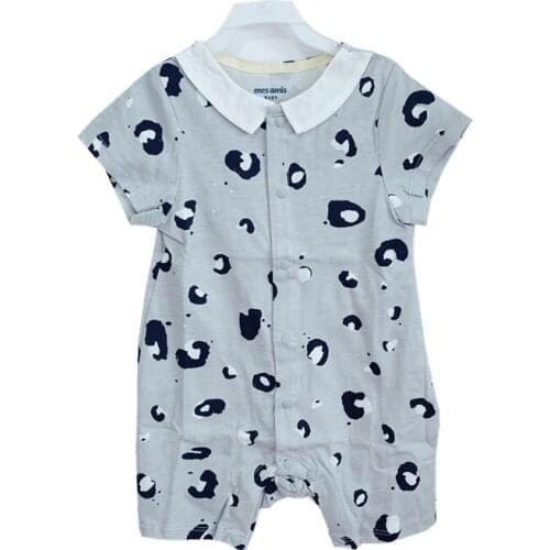 Summer New Born Kids Boy Pajama Romper Ropa Para Bebes Boutique Boys Clothing 100% Pure Cotton Onesie One Piece Jumpsuit