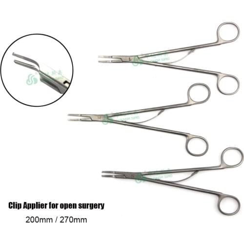 Laparoscopic Open Titanium clip applier