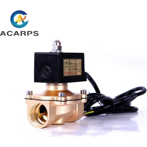 1/2" 3/4" 1" 1-1/4" Brass Explosion Proof Solenoid Valve Normally Closed Natural Gas Valve Solenoid Control Valve 220V 24V 12V