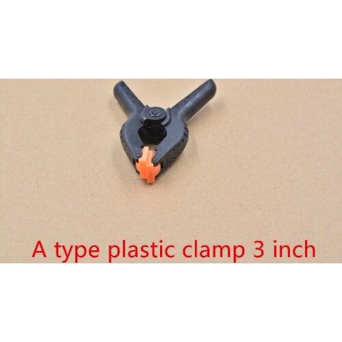 Diy tool 3 inch plastic nylon spring clamp set 3" A type wood for paper photo backdrop background woodworking 1pcs
