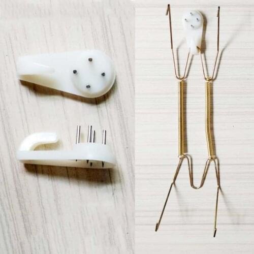 Stainless Holder Steel Plate Wall Dish Display Home Decoration