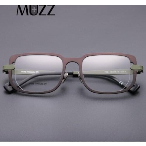 Pure Titanium Prescription Glasses Frame 2022 Male Eyeglasses Men Myopia Eye Glasses Spectacles Glasses Gafas Oculos Eyewea