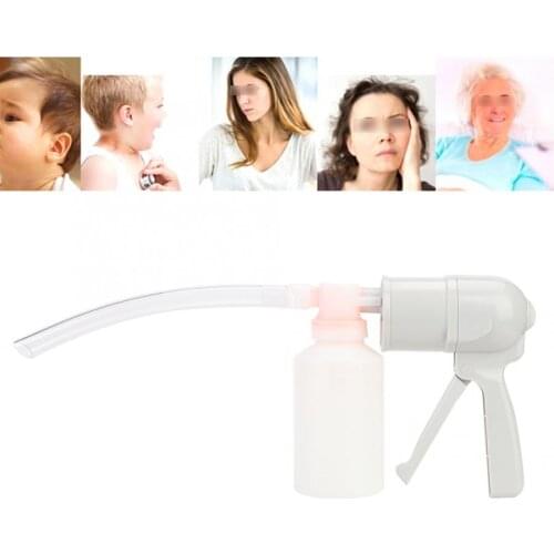 Back Support Manual Phlegm Suction Pump Device Respiratory First Aid Suction Device For Home Corrector