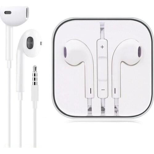 3.5 Interface Round Hole Earphone Wire Control Adjustable Volume Earplugs Wholesale In-ear Subwoofer Wire Control Wired Earphone