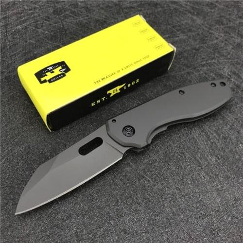 DA103 Stainless Steel Handle Folding Knife New Blade Mini Knife Tactical Hunting Knives Survival Camping EDC Tool Pocket Knife