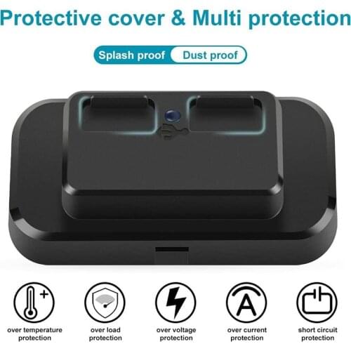 Universal Dual USB Charger Socket 12V-24V 4.8A Power Adapter Outlet Quick Charge With Cap Dual Port For Cars Bus RV Boat