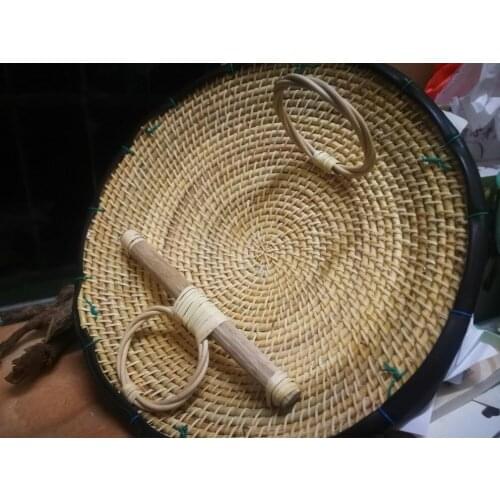 High quality Pure manual weaving rattan shield martial arts wushu kung fu shields cane shield