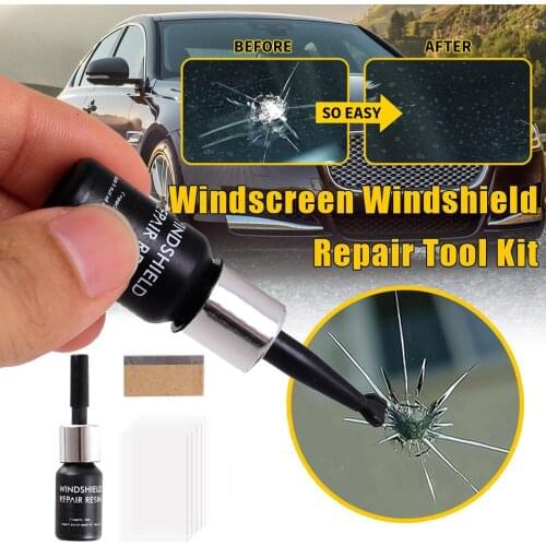 3ml Universal Auto Glass Repair Tools Car Care Repair Accessories Car Truck Window Crack Repair Recovery Fluid
