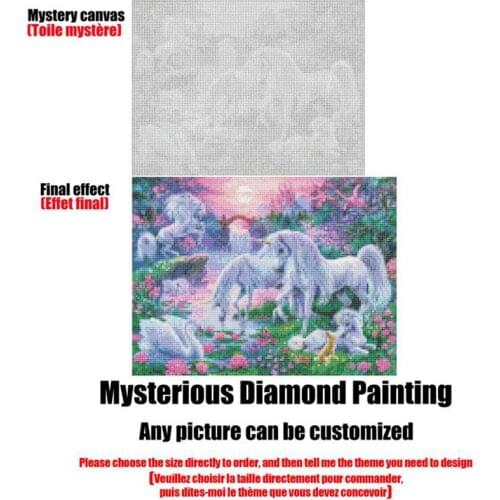 Different Styles Of Pictures DIY 5D Diamond Painting Mysterious Diamond Embroidery Painting Full Drill Home Decor Gift