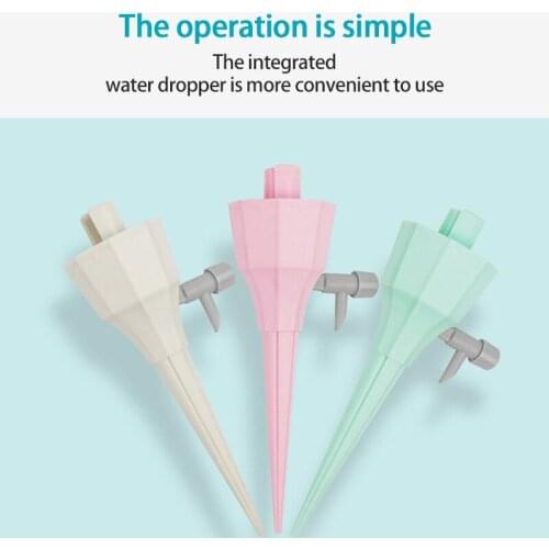 Auto Drip Irrigation Watering System Automatic Watering Spike for Plants Flower Indoor Household Waterers Bottle Dripper