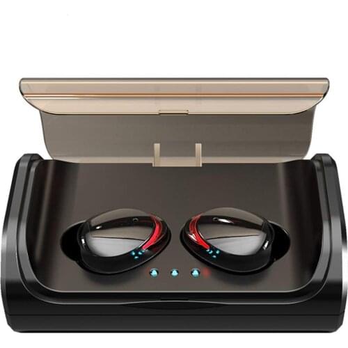 TWS T8 Bluetooth 5.0 True Wireless Earphones In-Ear Earbuds Deep Bass Stereo IPX6 Waterproof Sports Headset