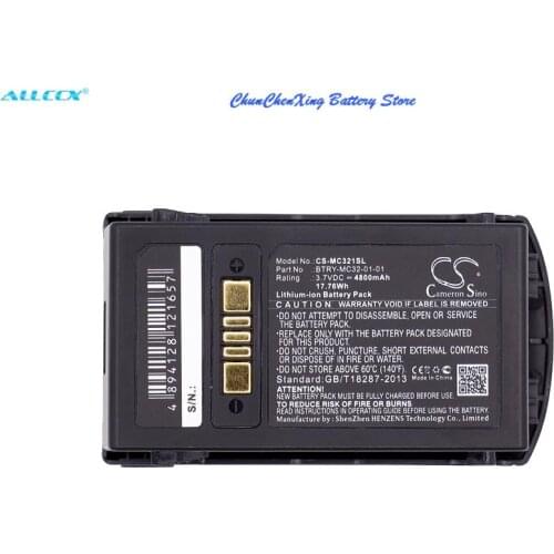 Cameron Sino 4800mAh Battery BTRY-MC32-01-01 for Motorola MC3200, MC32N0