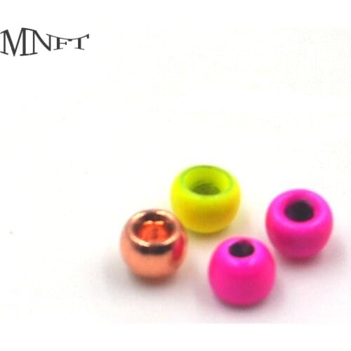 MNFT 300Pcs 2.4mm Fly Tying Brass Beads Head Fly Fishing Beads Materials Free Shipping Wholesale