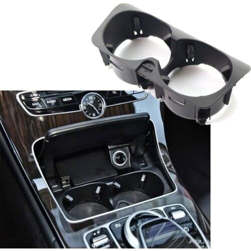 For W205 W253 W447 Center Console Cup Holder Mini Trash Can Storage Car Accessories Bottle Coffee Mug Cup Black