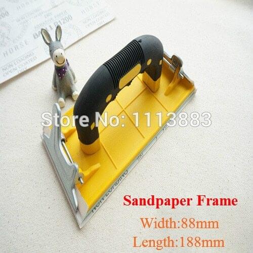 Quality Carpenters Sandpaper Frame Sanding Paper Frames Grinding Tools Polished Tools For Walls Woods