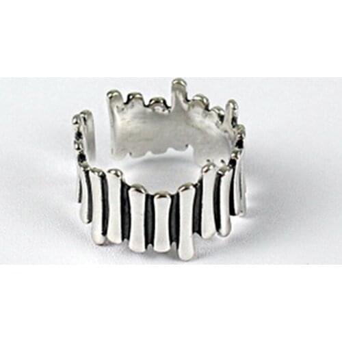 Genuine 925 Sterling Silver Rings for Women Girls Korean Simple INS Minimalist Twist Finger Ring Fine Bague Party Jewelry