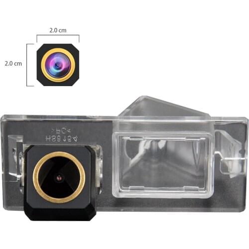 Misayaee Golden HD Car Rear View Reverse Camera Plate Light for Dodge Journey 2008-2014 Durango 2011-2017