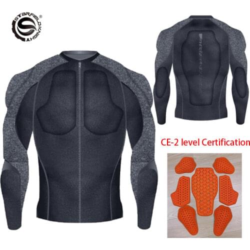 Mens Motorcycle Clothing Auto Racing Jacket Off-Road Motocross Protective Gear Armor Body Protector Sportswear Racing Equipment
