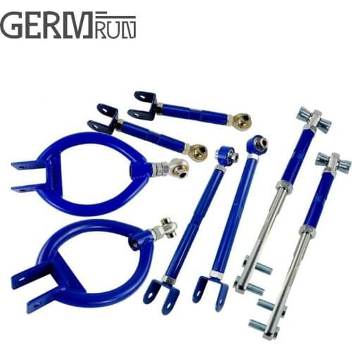 Fit 240SX S13 300ZX Z32 Rear Camber High Tension Traction Toe Suspension Set