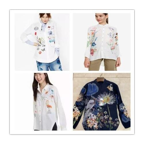 Spanish style printing shirt various styles