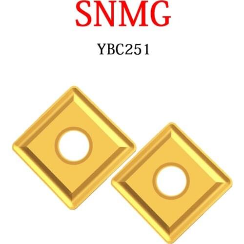 10PCS Carbide Inserts SNMG 120404 120408 120412 120416 YBC251 For Steel Processing CNC Metal Cylindrical Turning Tool Holder Set