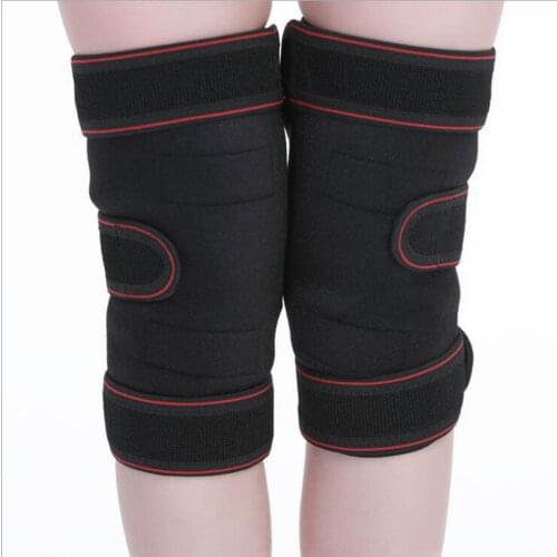Tourmaline Products Knee Support Self Heating Braces Magnetic Belts Medical Knee Braces Sports Safety Gear 1 pair