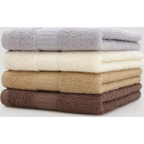 1 PCS 33*72 cm 90g Thick Luxury Long-Staple Cotton Towels,Household Towels for Adults,Serviette de Bain