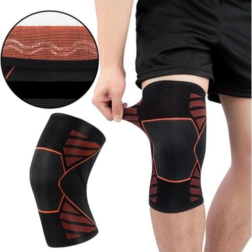 1Pc Outdoor Sports Unisex Breathable Compression Knee Pad Support Sleeve Wrap