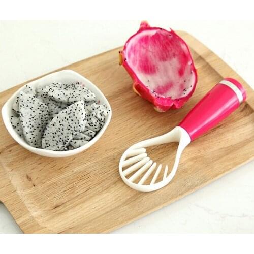 1PC New Kitchen Multifunction Fruit Flesh Pitaya Remove Seed Corer Knife Slicer Digging Spoon Kiwi Cutting Strip Tool KW 037