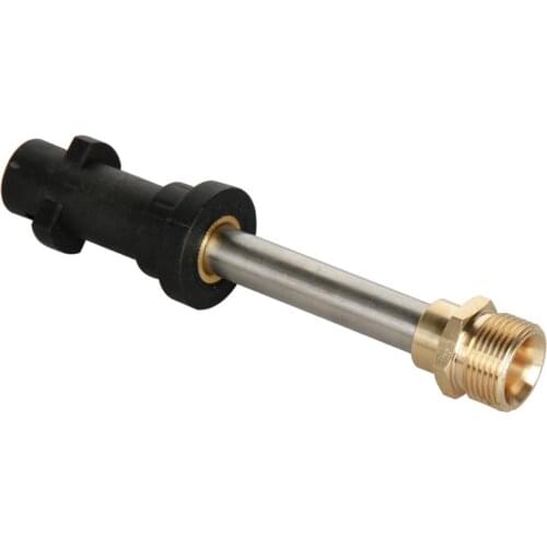 Car Pressure Washer Gun Adapter Brass Pressure Washer Gun to M22 14mm Male Extension Adapter for Karcher K2-K7