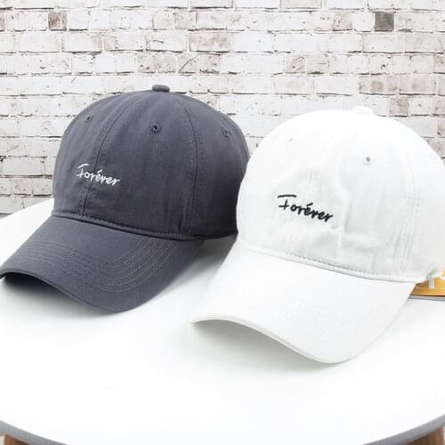 2019 Spring Models Baseball Cap Mens Street Leisure Movement Hat Simple Letter Teen Popular Brand Female Hat