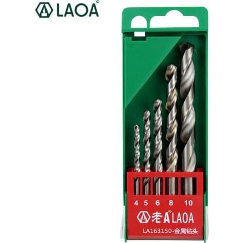 LAOA Drill Bits Set for Masonry Drilling Metal Stone or Wood Brocas Pocket Hole jig Woodworking tools